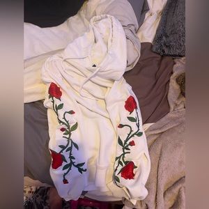 unused rose hoodie